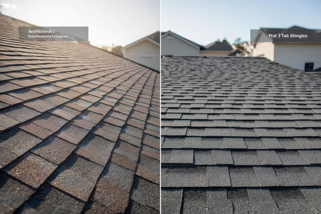 architectural vs 3 tab shingles — which should you choose