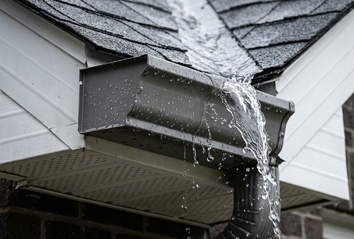 eavestroughs (gutters)